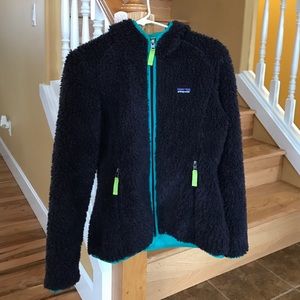 EUC Patagonia M hooded jacket